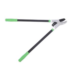 Heavy Duty Telescopic Lopping Shears 30-50 Mm Carbon Steel Blade Green Handle For Tall Thick Branches - Product Image 1