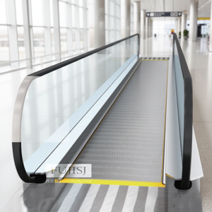 Escalera Mecánica Eléctrica de Alta Resistencia de 7 pies con Peldaños de Acero Inoxidable y Barandillas de Vidrio Templado, Calidad Premium, Diseño Contemporáneo - Product Image 4