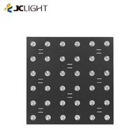 Jc Dmx Matrix Led Lumière 36*3W Blanc Chaud RVB 3In1 Night Club Lumières Led Matrix Pixel Stage Light pour Disco Dj Bar