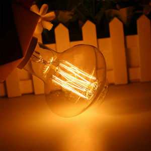 Bombilla <span class=keywords><strong>Edison</strong></span> Industrial Vintage E27 de 40W, Luz de Filamento Blanco Cálido, Lámpara Decorativa - Product Image 5