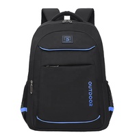 Sac à dos unisexe grande capacité pour étudiants, sportifs et ordinateurs portables, antivol, étanche, avec fermeture éclair, doublure en polyester et matériaux réfléchissants