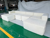 Ensemble de canapés modulaires et confortables en tissu polyester à compression sous vide Canapés Camas Meubles de salon Canapé modulaire Canapé moderne