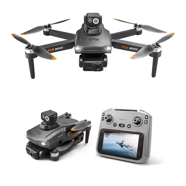 RG800 MAX High Quality 4.5-inch Large Screen 8K Dual Camera 5G GPS Return Daily Aerial Shooting RC Drone Quadcopter for Adults