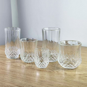 Whiskey Glass Cup Diamond Pattern Cocktail Glass Modern Minimalist Design for <strong>Bar</strong> Use Juice Milk Beer <strong>Breakfast</strong> Applications - Product Image 1