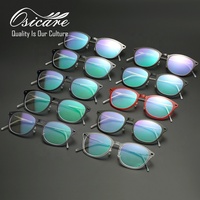 Osicare – Lunettes de lecture médicales de haute qualité en gros, montures en acétate et métal, montures de lunettes en titane pour hommes