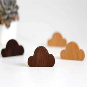 Décor de bureau à domicile <span class=keywords><strong>porte</strong></span>-clés en bois nuage magnétique <span class=keywords><strong>clé</strong></span> organisateur de stockage mur <span class=keywords><strong>clé</strong></span> crochet cintre support pour mur - Product Image 5