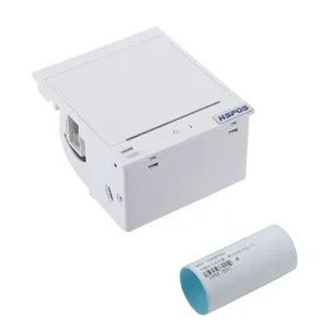 HSPOS White USB RS232 Mini receipt printer auto-cutter label and receipt two model 43-80mm printing size embedded printer