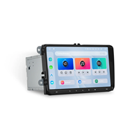 Dasaita Stereo mobil Din ganda, navigasi GPS navigasi Stereo untuk DVD RGB OBD2 Amplifier VW Passat B7 Alpine GPS bawaan
