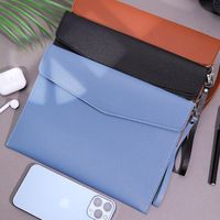 Porte-documents portable en cuir PU imperméable format Lettre pour CV, documents juridiques et voyages