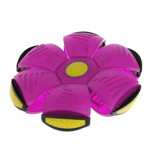 Jardín al aire libre magia UFO plana a disco <span class=keywords><strong>Bola</strong></span> <span class=keywords><strong>con</strong></span> luz LED deporte juguete para los niños - Product Image 4