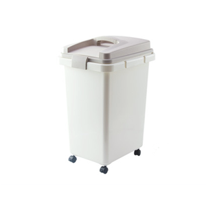 Plastic casters can 45 liter garbage pail compost bin recycle bin garbage bin plastic trash can plastic office dustbin
