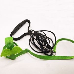 Mascota loro pájaro arnés correa ajustable pájaro vuelo arnés cuerda de tracción con lindo ala para loros - Product Image 5