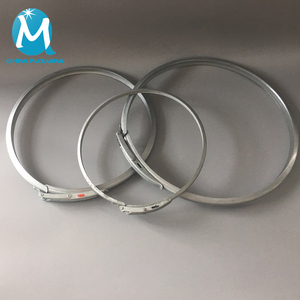 Tùy chỉnh kim loại bạc con dấu đóng cửa 55 gallon trống vòng kẹp - Product Image 6