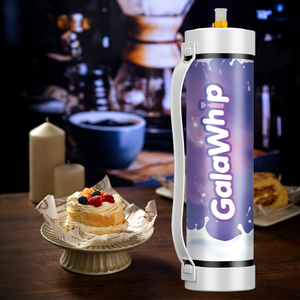 GalaWhip Cream Whippers CO2/N2 Filled Gas Cylinder Eco-Friendly Carbon Steel <b>Dessert</b> Tools OEM Customization - Product Image 2