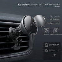 Produit Tendance 2025 – Chargeur de Voiture Magnétique Sans Fil à Charge Rapide 25W avec Ventilateur de Refroidissement Intégré et Support Téléphone pour iPhone 17 S26