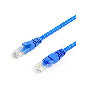 Cat5e Cat6 UTP неэкранированный чистая неизолированная медь Ethernet сеть LAN патч-корд ПВХ волоконный оптический кабель