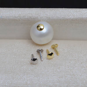 S925 Silver 2.5mm DIY Jewelry Accessory 4085 Through-<b>Hole</b> Bead Stopper Concealer Flower Hat Baroque <b>Plug</b> <b>Hole</b> Stopper - Product Image 1