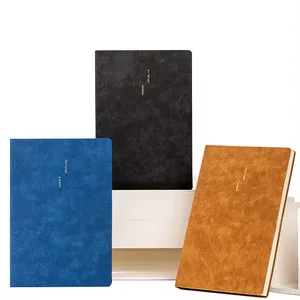 New Design Fashion A5 Cheap Price Leather Cover Notebook School Notebook Office