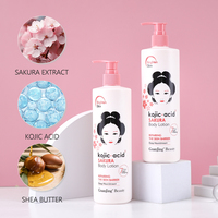 La Meilleure Lotion Corporelle au Sakura Blanchissante 7 Jours Éclat Facile Soin Réparateur Peaux Sèches Hydratante au Beurre de Karité