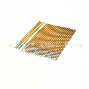 Pm75 B1 หัววัดแบบสปริง ขนาดเส้นผ่านศูนย์กลาง 1.02 มม. ความยาว 27.8 มม. ปลายตรง สำหรับการทดสอบอุปกรณ์อิเล็กทรอนิกส์ - Product Image 2