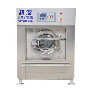 Lavadora Industrial Eléctrica de Acero Inoxidable de 15kg-120kg con Secadora, Totalmente Automática, de Carga Frontal - Product Image 2