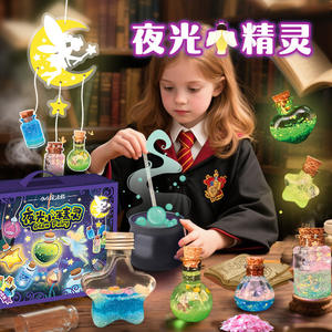 Kit de bricolage Mr Toy Glow Fairy, pour les enfants de 8 ans et plus, fabrication de flacons de potion lumineux, jouet pour enfants unisexe, cadeau pour la création de bijoux - Product Image 3