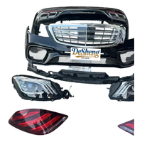 Soporte Técnico para Mercedes-Benz S350, S400, S450, Kit de Conversión Exterior a S63 AMG, Parachoques, Faros LED, Alerón Trasero