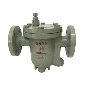 Hoogwaardige op maat gemaakte CS41H-16C stoomafscheider van koolstofstaal met omgekeerde emmer en kogelkraan - Product Image 1