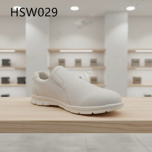 <span class=keywords><strong>Scarpe</strong></span> da Lavoro Bianche Antigermi HY per la Lavorazione Alimentare, Minimizzano la Fatica, Clogs ESD per Diabetici HSW029 - Product Image 3