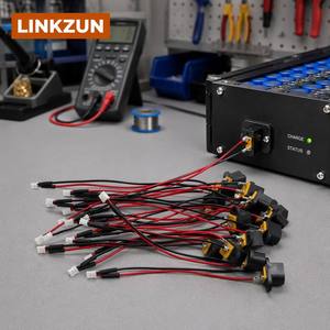 12V PVC 铜质面板安装式直流电源插孔线束，带 2 针连接器，适用于电池组和电子设备 - Product Image 2