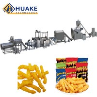 Mesin Pembuat Cheetos Puffs, Mesin Cheetos, Mesin Ekstruder Corn Curls