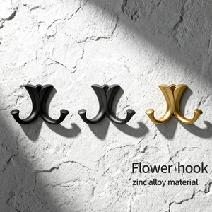 Hooks Wall <strong>Organisation</strong> Vintage Metal Zinc Alloy Coat Hanger Clothes Hook Hardware for Coat Hooks - Product Image 5