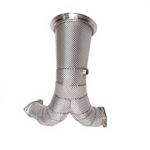 Tubo de Escape para B9 S4 S5 3.0T (EA839) 2018+ con Protector Térmico - Product Image 1