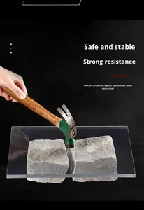 لوح بولي كربونات شفاف - لوح صلب قابل للتصنيع حسب الطلب بدون قص من الصين - Product Image 3