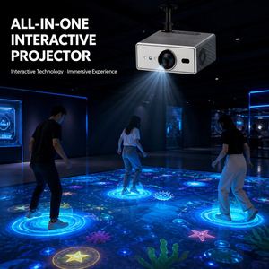 Sol interactif tout-en-un à projection intérieure/extérieure en matériau PC pour cartographie de parcs d'attractions - Product Image 3