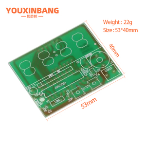 At89c2051 kỹ thuật số LED hiển thị 4 Bits đồng hồ điện tử sản xuất điện tử Suite DIY Kit 0.56 inch Red hai báo động - Product Image 3