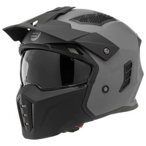 Casco Jet Befast OPTIMUS CE con protector de barbilla desmontable Gris S - Product Image 1