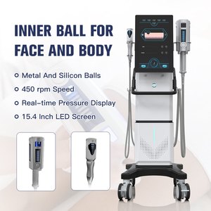 8D rullo vuoto corpo scultura macchina di drenaggio linfatico interno sfera rullo sfere Non Invasive 2 maniglie rullo