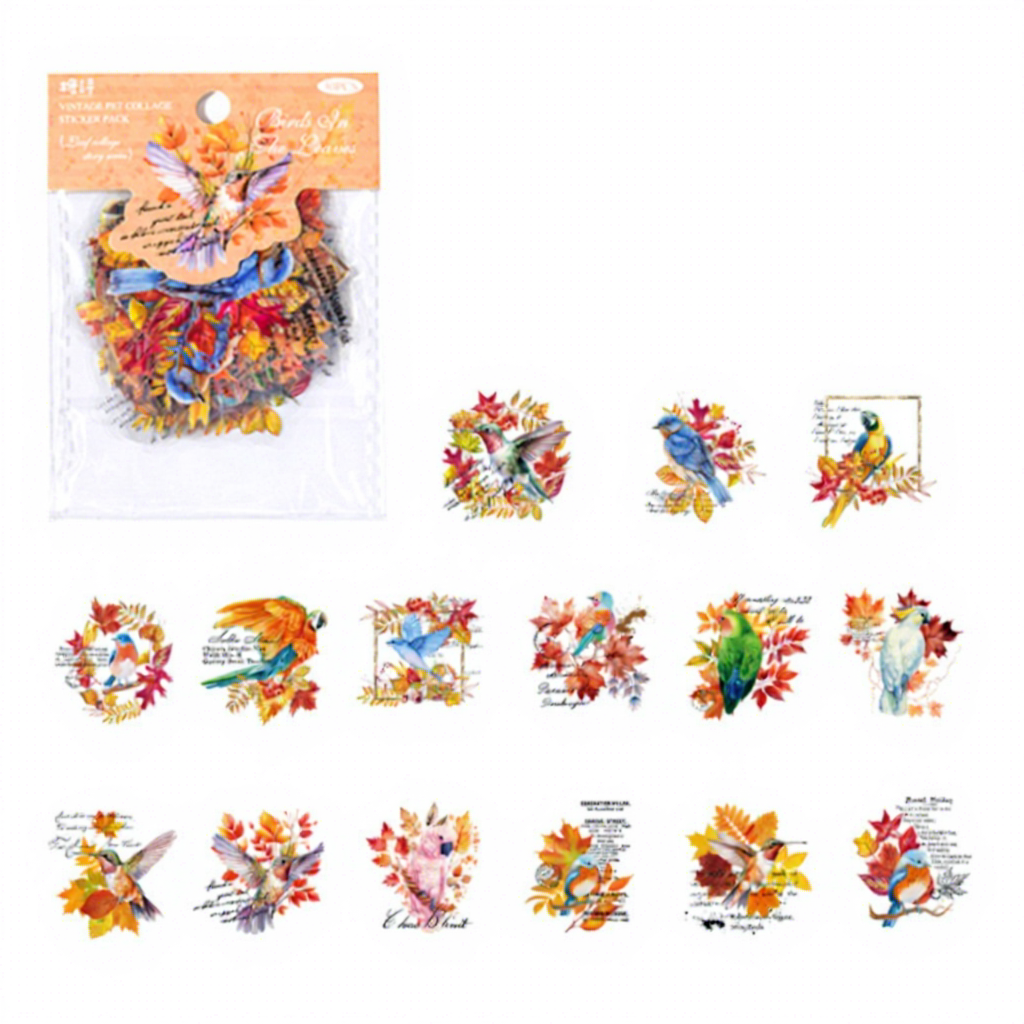 B pájaro de hoja caduca