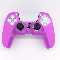 NSLikey – peau en Silicone pour contrôleur PS5, housse de protection en Silicone avec particules antidérapantes