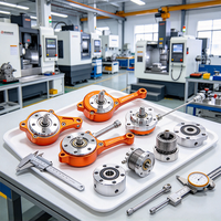 Ensemble de démarreur à rappel en aluminium usiné CNC sur mesure pour moteur de mini-moto et scooter 2 temps 49cc 80cc, amélioration orange