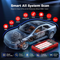Outil de scan bidirectionnel LAUNCH CRP919X Lite, scanner de diagnostic complet du système, codage des injecteurs, avec mises à jour d'un an