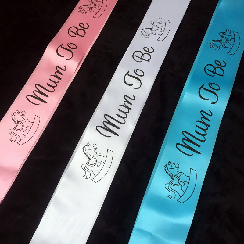 Banda decorativa para Celebración <span class=keywords><strong>de</strong></span> bebé, <span class=keywords><strong>niño</strong></span> y niña, decoración para fiesta <span class=keywords><strong>de</strong></span> recién nacido, regalo para mamá embarazada