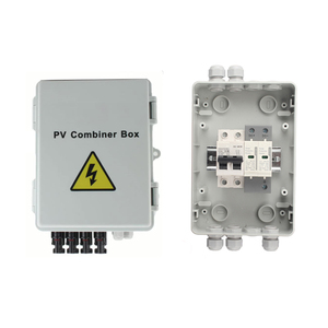 Nhựa không thấm nước năng lượng mặt trời PV AC + DC 1 chuỗi Combiner Hộp nối hộp 1 đầu vào 1 đầu ra - Product Image 1