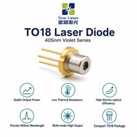 Diode laser violette 405 nm 350 mW GH0631IB2GC semi-conducteur TO-18 5,6 mm pour le durcissement UV, les applications médicales et scientifiques