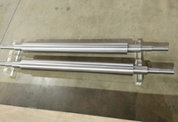 Cylindre de plaque d'impression flexographique usiné avec précision en alliage d'aluminium chromé dur, lignes de découpe personnalisées disponibles