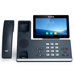 Téléphone IP de conférence de bureau classique gris Yea-link T58W <span class=keywords><strong>filaire</strong></span>/sans fil Bluetooth Wi-Fi <span class=keywords><strong>DECT</strong></span> mural ou de table - Product Image 1