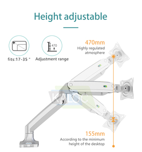 KALOC DS110/S Silver Color 17-35 Inch Screen Bracket for <strong>Monitors</strong> Pc <strong>Arm</strong> Screen Mount <strong>Computer</strong> <strong>Arm</strong> Rotating Rgb <strong>Monitor</strong> <strong>Arm</strong> - Product Image 4