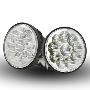 Automotive <b>Led</b> <b>Work</b> <b>Light</b> 4-Inch Round 10-Lamp Off-Road Spotlights Roof Mounted Focused Headlight Modification - Product Image 2