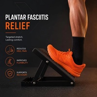 Wellshow Sport Squat Wedge Planche inclinée réglable en acier pour fitness et yoga, étireur de mollets, durable/stable